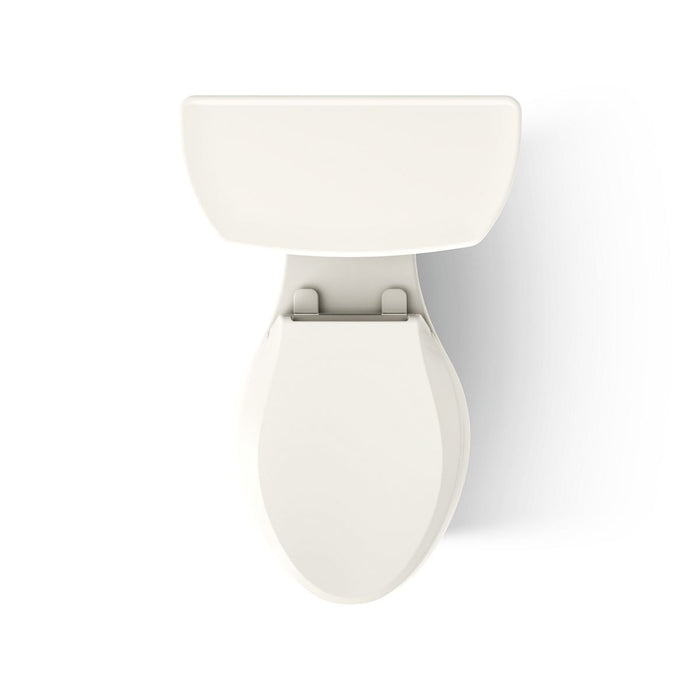KOHLER K-3988-RA Wellworth Two-piece elongated toilet, dual-flush - Biscuit
