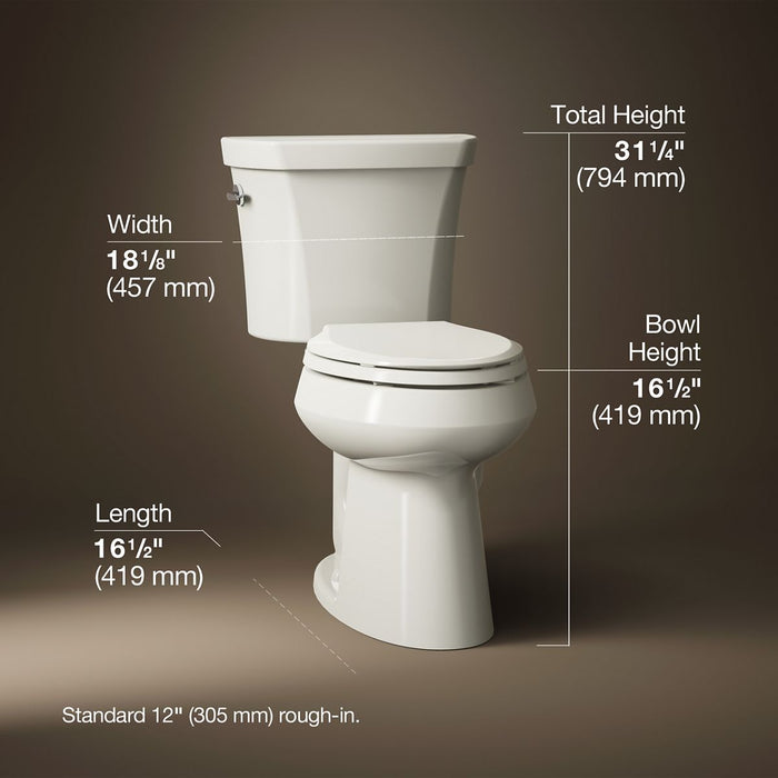 3/4 view of product with dimensions