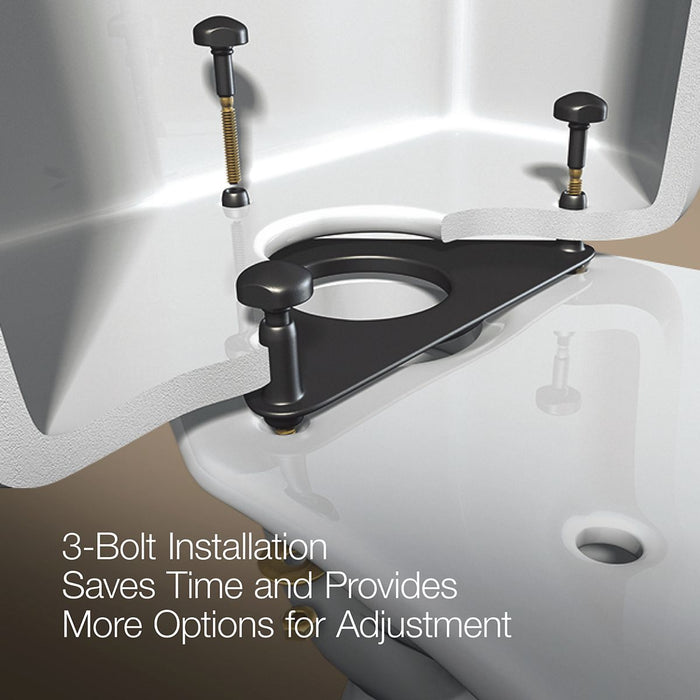 KOHLER K-3989-0 K-3989 Highline Two-piece Elongated Toilet, Dual-flush