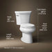 3/4 view of product with dimensions