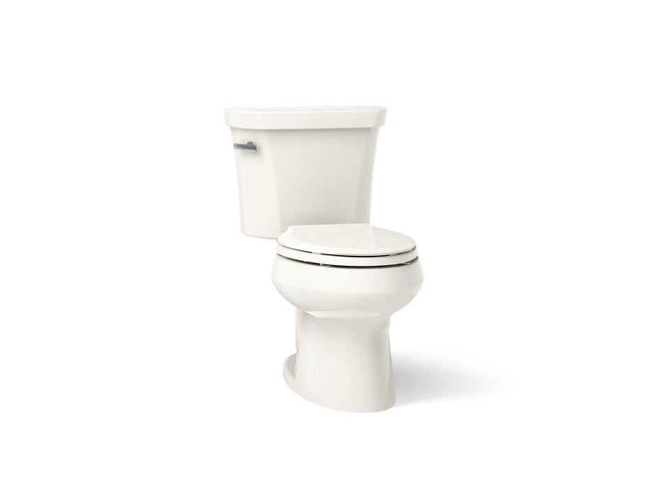KOHLER K-3998 Wellworth Two-piece elongated toilet, 1.28 gpf