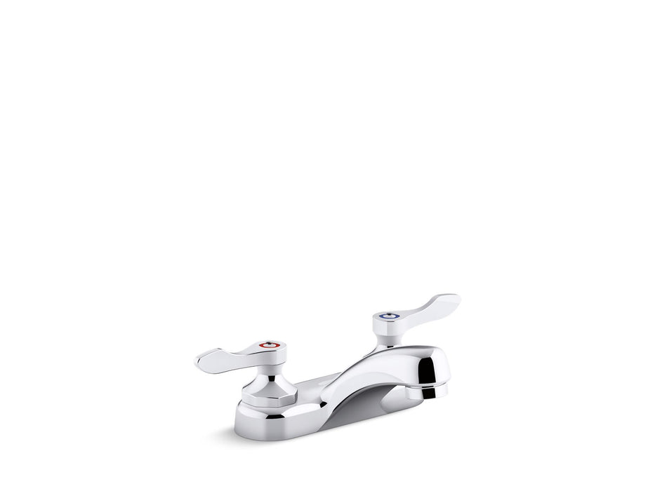 KOHLER K-400T20-4ANA Triton 0.5 gpm centerset bathroom sink faucet with aerated flow and lever handles, drain not included