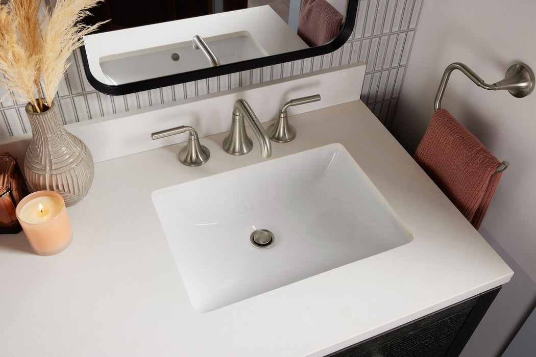 KOHLER K-40637-BD1 Kresla 24" bathroom vanity cabinet with sink and quartz top, carbon oak - view 3