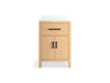 KOHLER K-40637-BD1 Kresla 24" bathroom vanity cabinet with sink and quartz top, light oak - view 3
