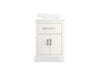 KOHLER K-40637-BD1 Kresla 24" bathroom vanity cabinet with sink and quartz top, white - view 4