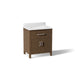 KOHLER K-40638-BD1 Kresla 30" bathroom vanity cabinet with sink and quartz top, draper oak - view 5