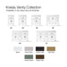 KOHLER K-40638-BD1 Kresla 30" bathroom vanity cabinet with sink and quartz top, light oak - view 5