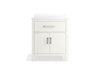 KOHLER K-40638-BD1 Kresla 30" bathroom vanity cabinet with sink and quartz top, white - view 3