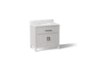 KOHLER K-40639-BD1 Kresla 36" bathroom vanity cabinet with sink and quartz top, atmos grey
