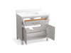 KOHLER K-40639-BD1 Kresla 36" bathroom vanity cabinet with sink and quartz top, atmos grey - view 2
