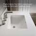 KOHLER K-40639-BD1 Kresla 36" bathroom vanity cabinet with sink and quartz top, draper oak - view 3