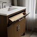 KOHLER K-40639-BD1 Kresla 36" bathroom vanity cabinet with sink and quartz top, draper oak - view 4