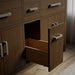 KOHLER K-40641-BD1 Kresla 60" bathroom vanity cabinet with sinks and quartz top, draper oak - view 5