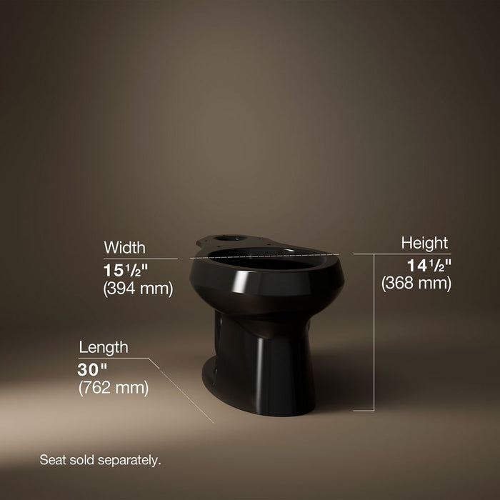 KOHLER K-4198 Wellworth Elongated toilet bowl