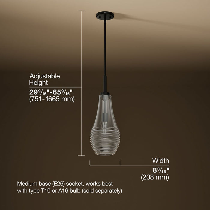 3/4 view of product with dimensions