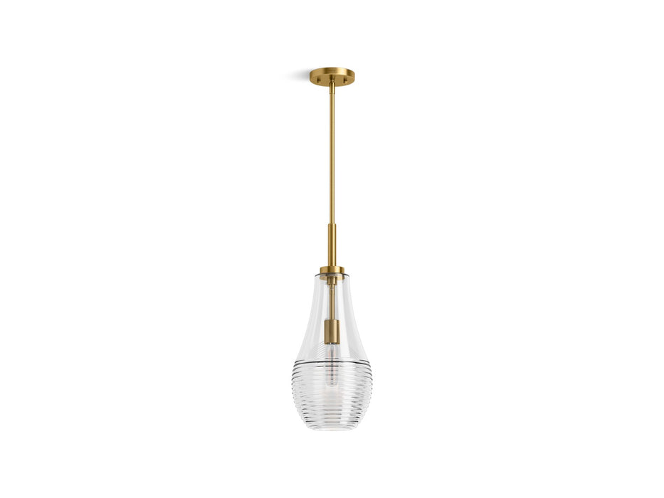 KOHLER K-42196-PE01 Simplice 8" teardrop pendant