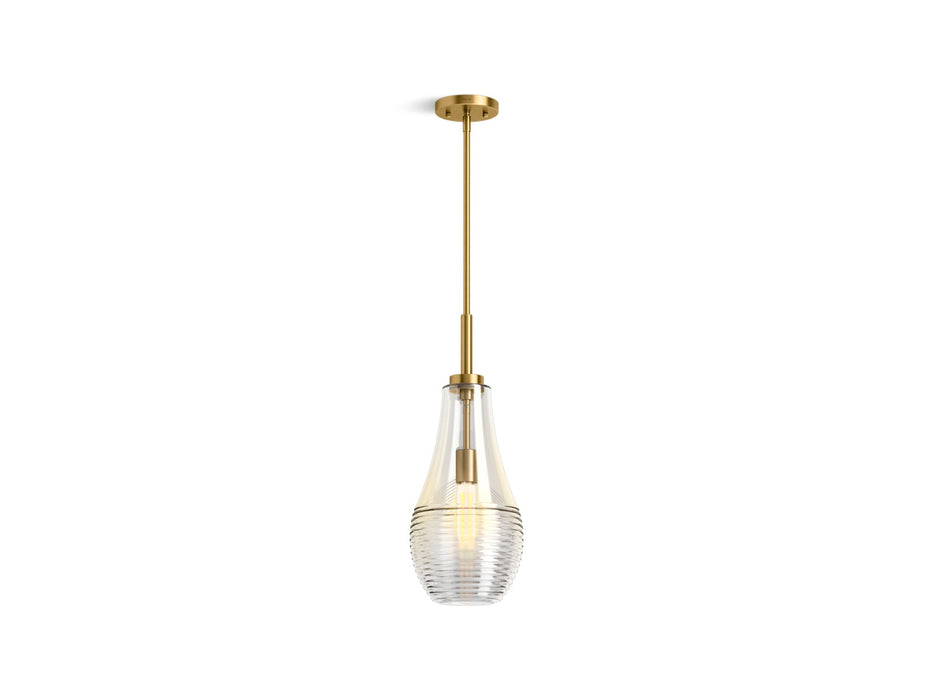 KOHLER K-42196-PE01 Simplice 8" teardrop pendant
