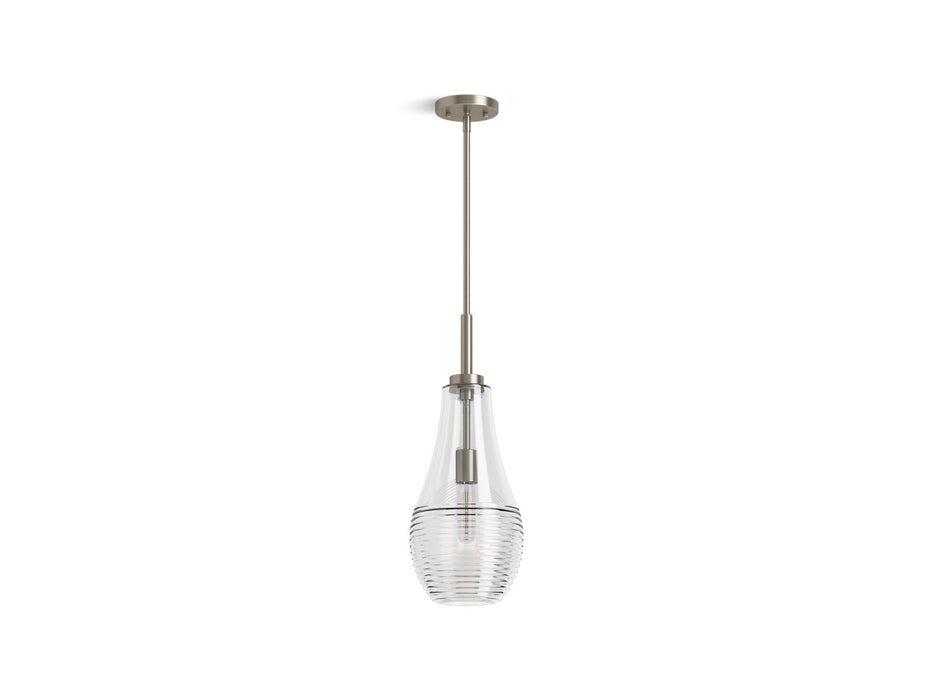 KOHLER K-42196-PE01 Simplice 8" teardrop pendant