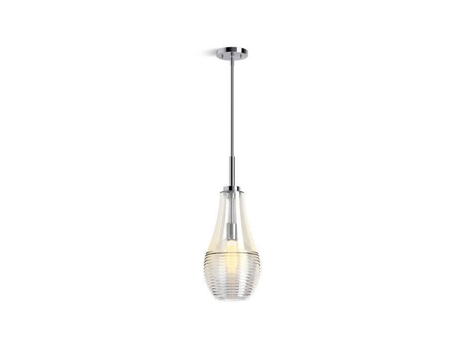 KOHLER K-42196-PE01 Simplice 8" teardrop pendant