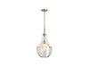 KOHLER K-42197-PE01 Simplice 12" teardrop pendant, brushed nickel - view 2