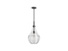 KOHLER K-42197-PE01 Simplice 12" teardrop pendant, matte black