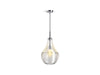 KOHLER K-42197-PE01 Simplice 12" teardrop pendant, polished chrome - view 2