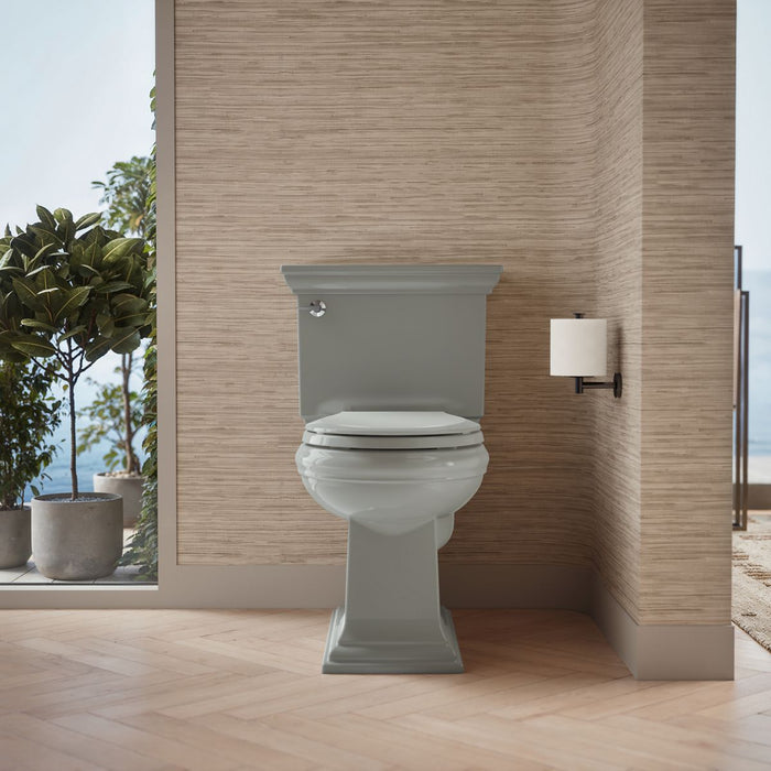 KOHLER K-4387 Memoirs Round-front bowl with exposed trapway