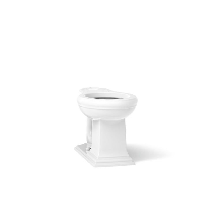 KOHLER K-4387 Memoirs Round-front bowl with exposed trapway