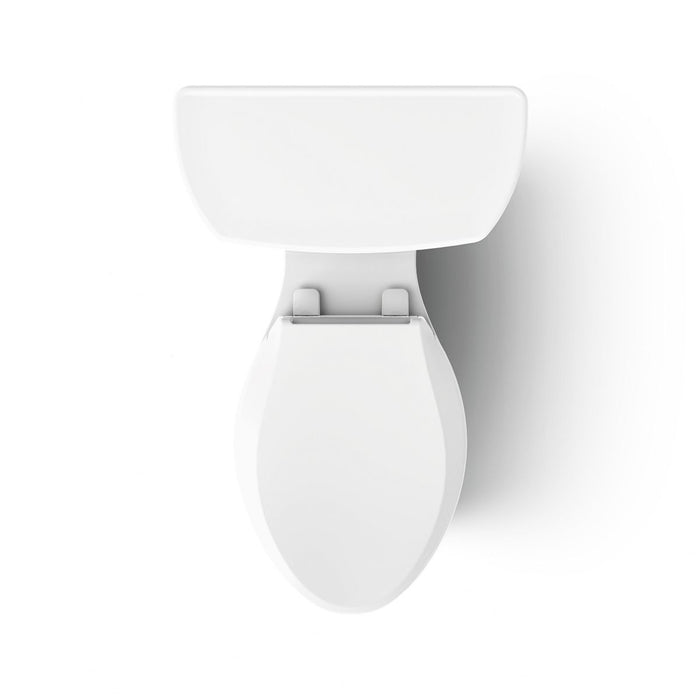 KOHLER Highline Comfort Height Two-Piece Elongated 1.28 GPF Toilet in White (K-43999-U-0) - White