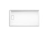 KOHLER K-44151 Stoneridge 60" x 34" alcove shower base, left drain, honed white - view 2