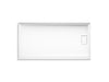 KOHLER K-44159 Stoneridge 66" x 34" alcove shower base, right drain, honed white - view 2