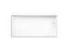 KOHLER K-44162 Stoneridge 72" x 34" alcove shower base, right drain, honed white - view 2