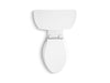 KOHLER K-44298-RA Highline Two-piece Elongated Toilet, 1.0 GPF