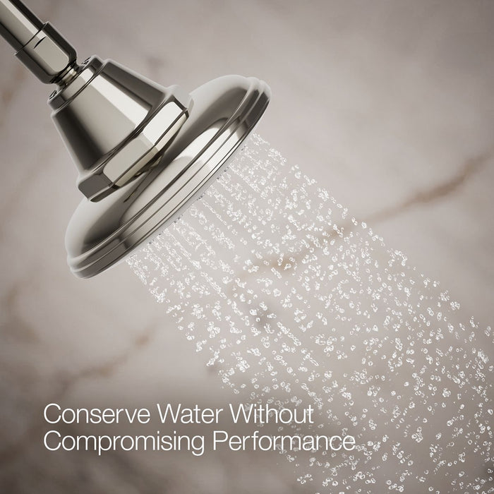 KOHLER K-45417-G Pinstripe Single-function showerhead, 1.75 gpm