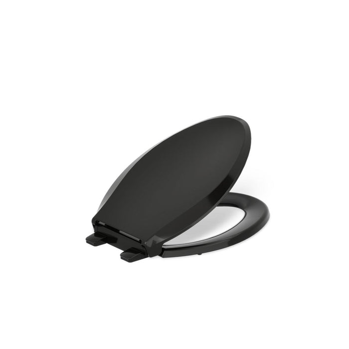 KOHLER K-4636-RL Cachet ReadyLatch Quiet-Close elongated toilet seat