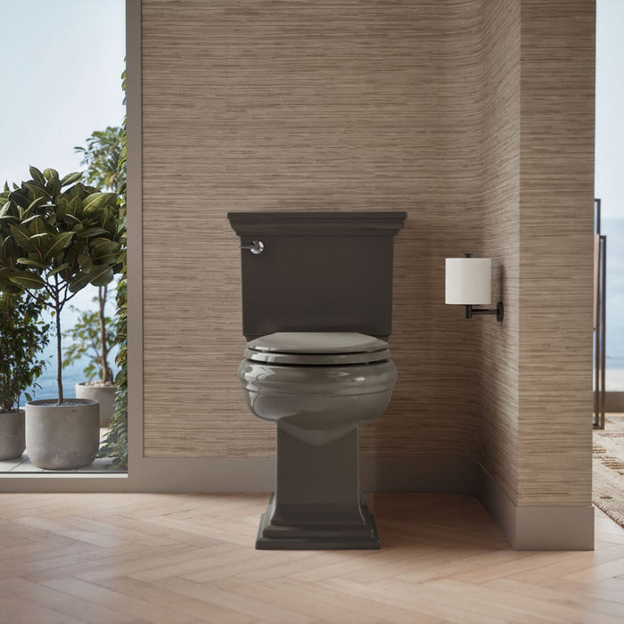 KOHLER K-4636-RL Cachet ReadyLatch Quiet-Close elongated toilet seat