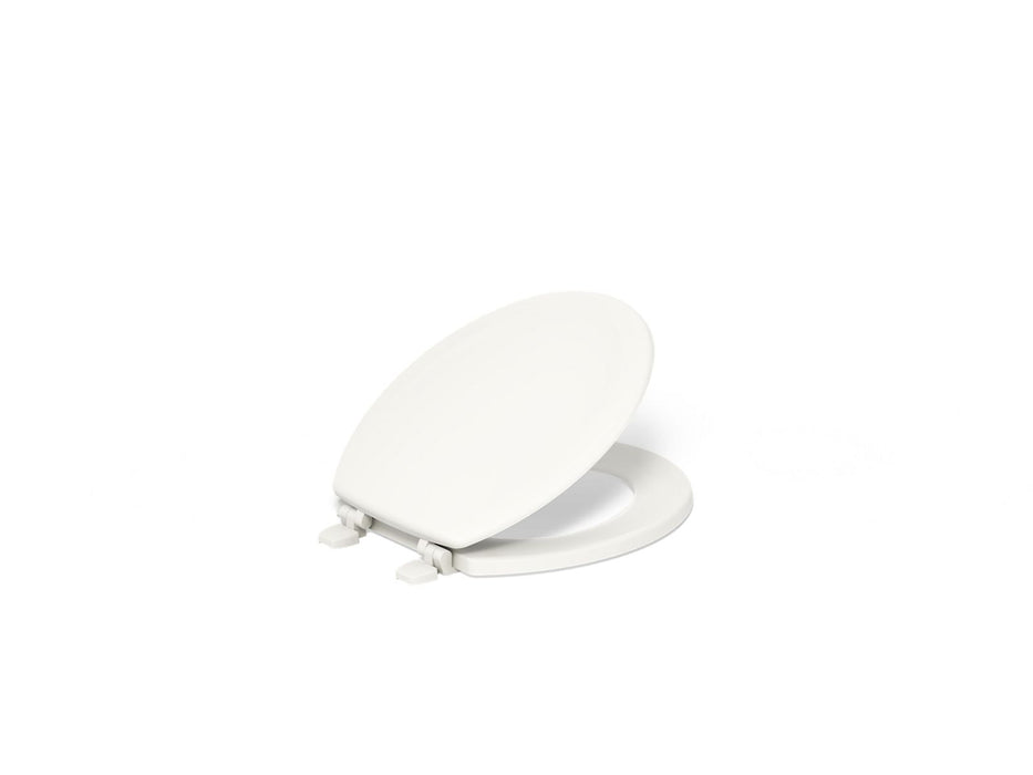 KOHLER K-4648 Stonewood Round-front toilet seat, biscuit