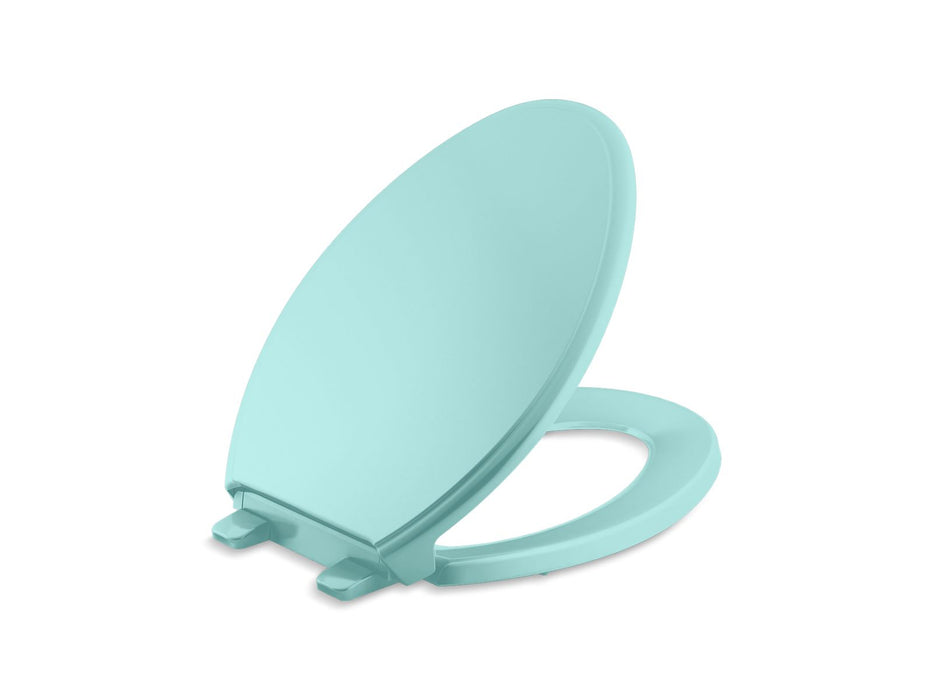KOHLER K-4733 Glenbury Quiet-Close elongated toilet seat, 150th spring green