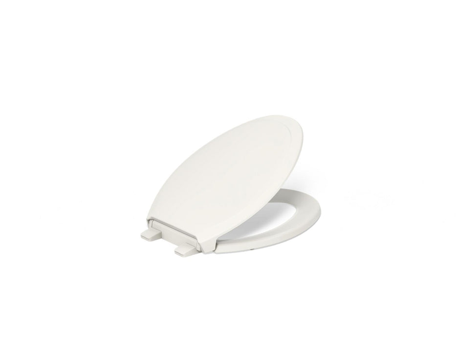 KOHLER K-4734-RL Rutledge ReadyLatch Quiet-Close elongated toilet seat