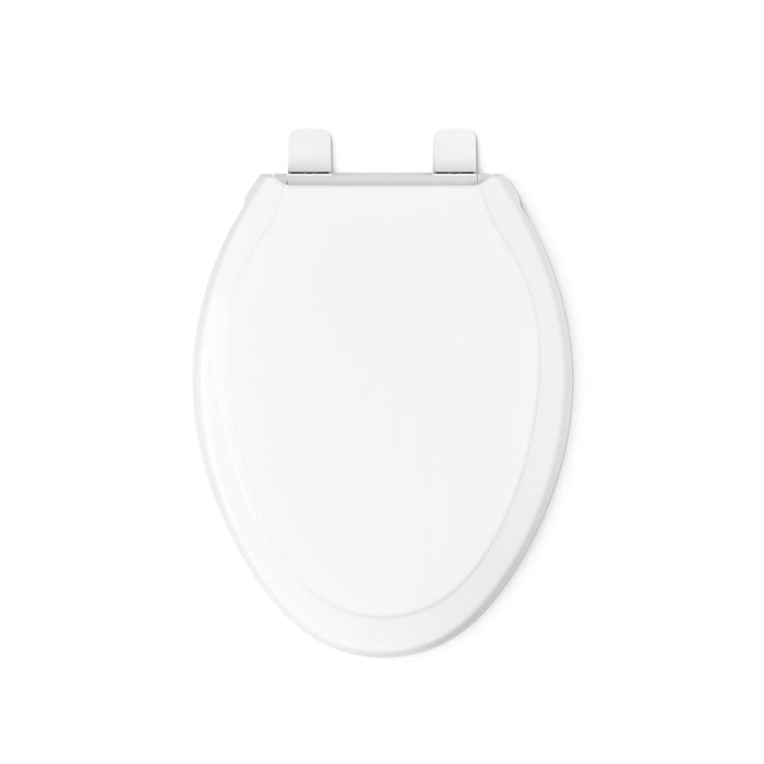 KOHLER K-4734-RL Rutledge ReadyLatch Quiet-Close elongated toilet seat
