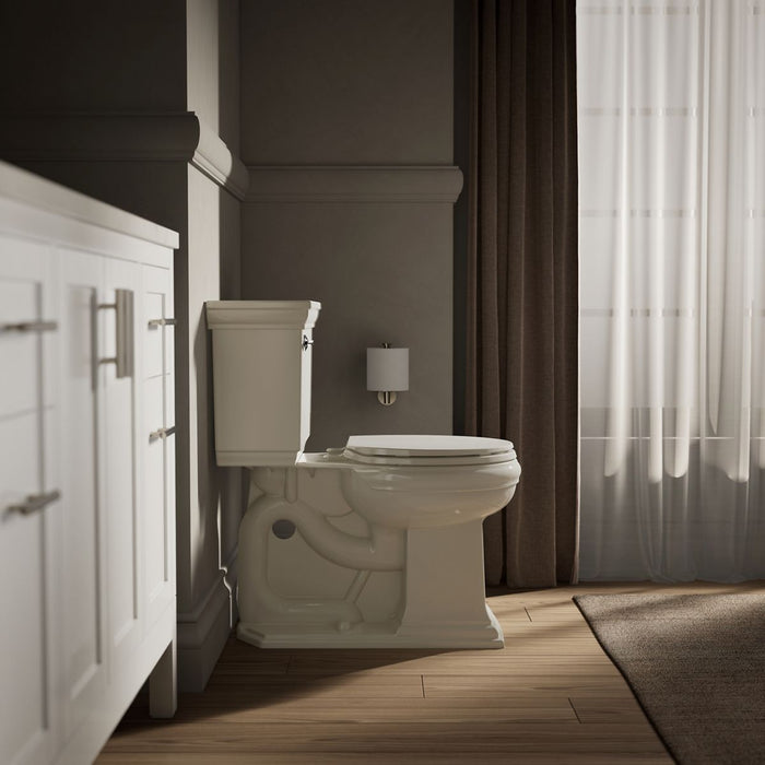 KOHLER K-4775 Brevia Quick-Release round-front toilet seat