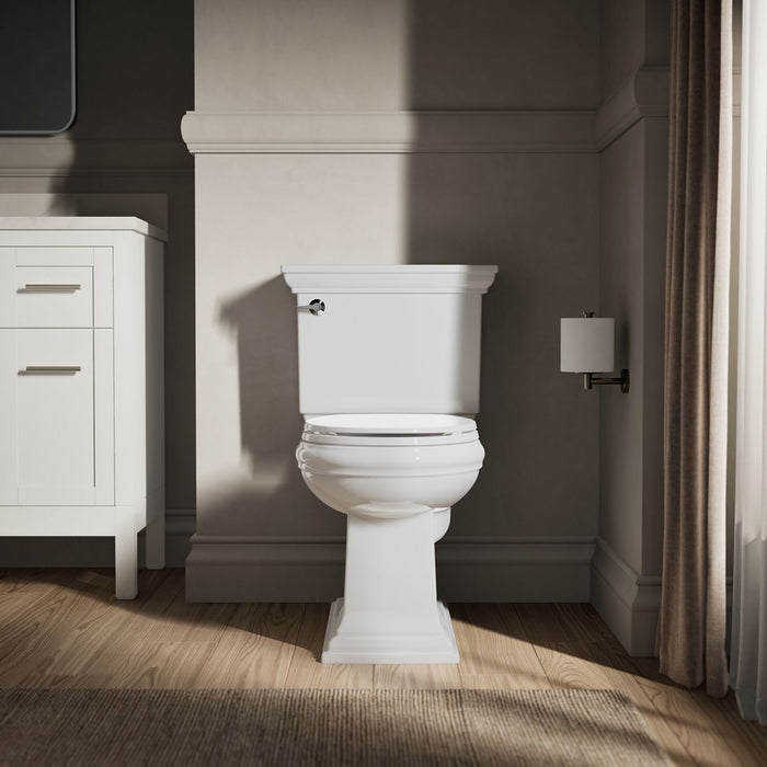 KOHLER K-4775 Brevia Quick-Release round-front toilet seat