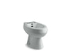 KOHLER K-4854 San Tropez Vertical spray bidet with 4 faucet holes, ice grey