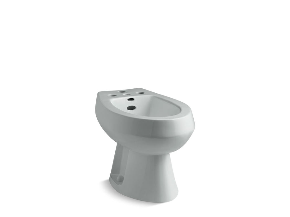 KOHLER K-4854 San Tropez Vertical spray bidet with 4 faucet holes, ice grey