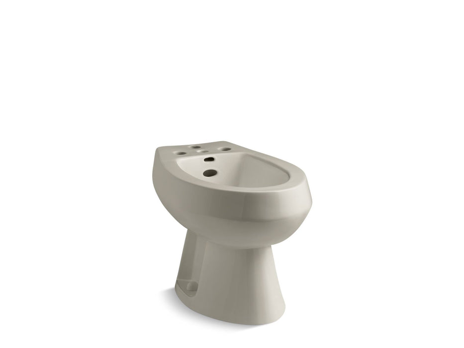 KOHLER K-4854 San Tropez Vertical spray bidet with 4 faucet holes, sandbar