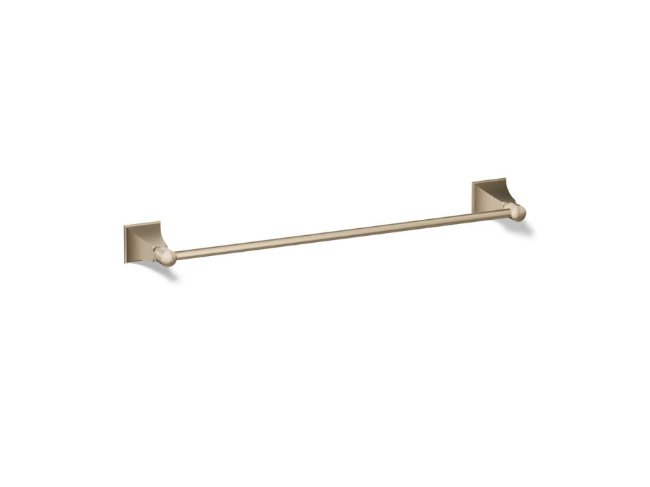 KOHLER K-485 Memoirs 18" towel bar, vibrant brushed bronze