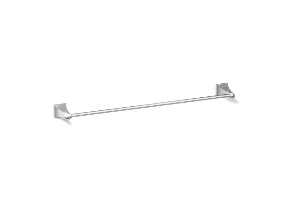KOHLER K-486 Memoirs 24" towel bar, polished chrome