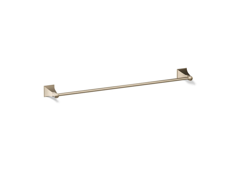 KOHLER K-486 Memoirs 24" towel bar, vibrant brushed bronze