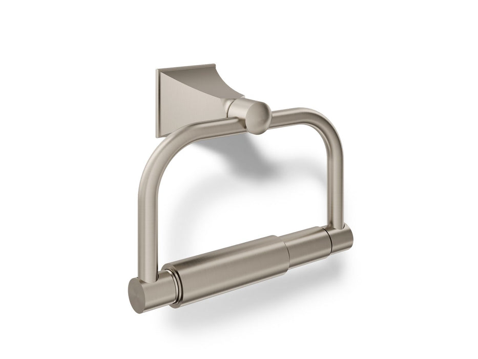 KOHLER K-490 Memoirs Toilet paper holder, vibrant brushed nickel