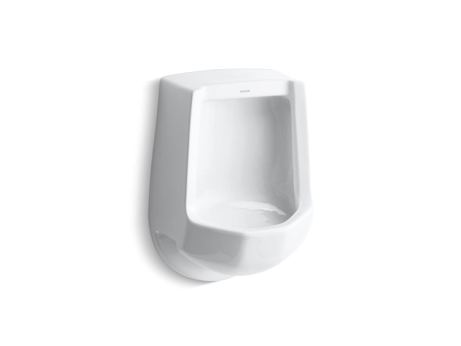 KOHLER K-4989-R Freshman Siphon-jet half-stall 1.0 gpf urinal, rear spud